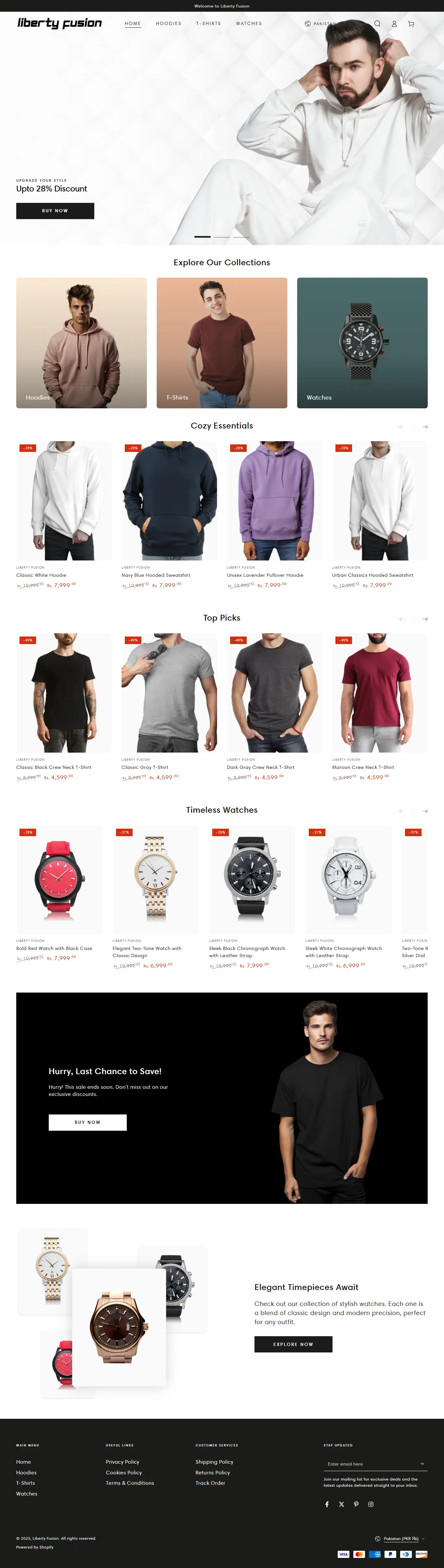 Liberty Fusion Homepage
